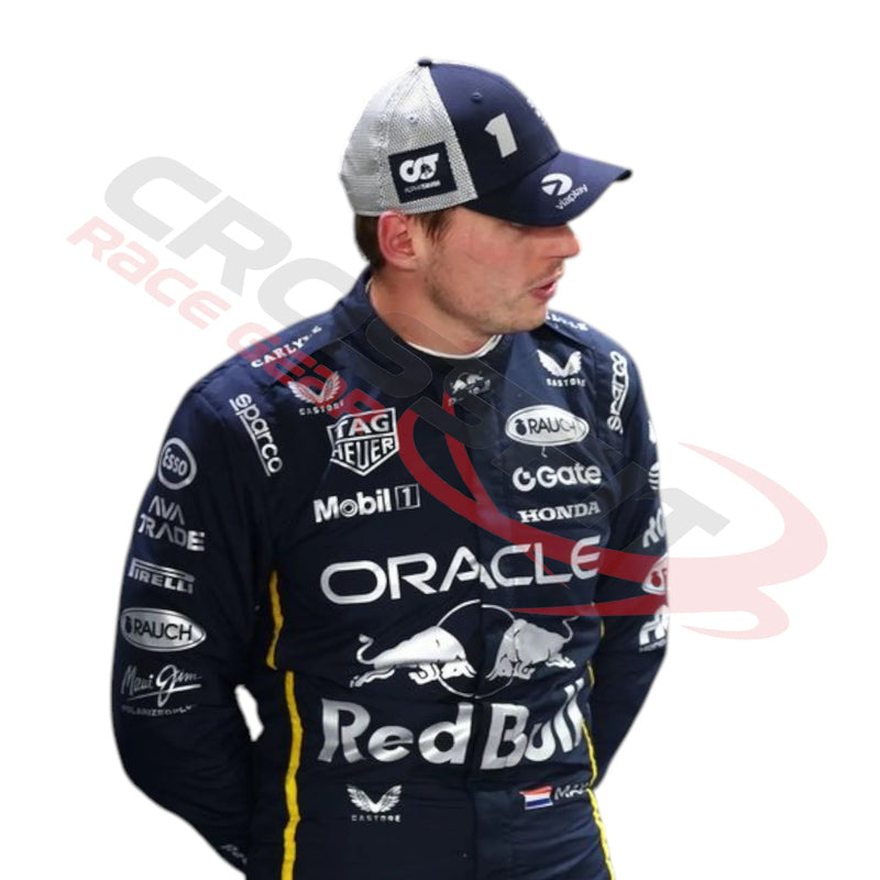 2025 Max Verstappen Red Bull Singapore GP F1 Race Suit