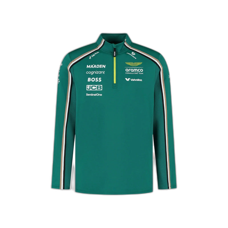 2025 Aston Martin F1 Team 1/4 Zip Sweater