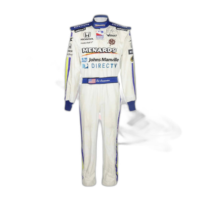 2008 Ed Carpenter Menards IndyCar Printed Race Suit
