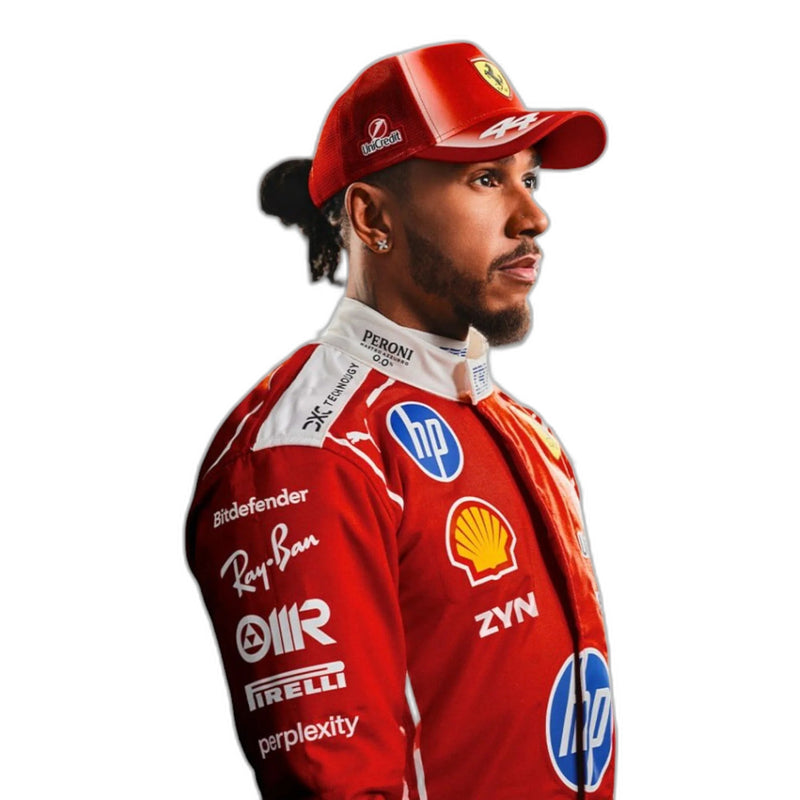 NEW 2026 Lewis Hamilton Scuderia Ferrari HP F1 Race Suit Replica