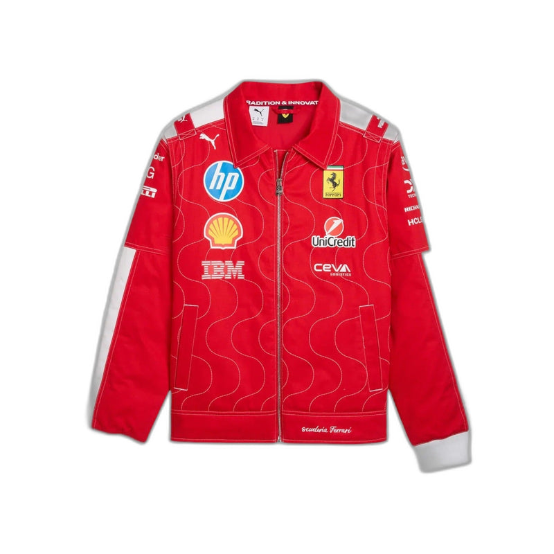 2025 Scuderia Ferrari Monza GP Team Jacket Replica