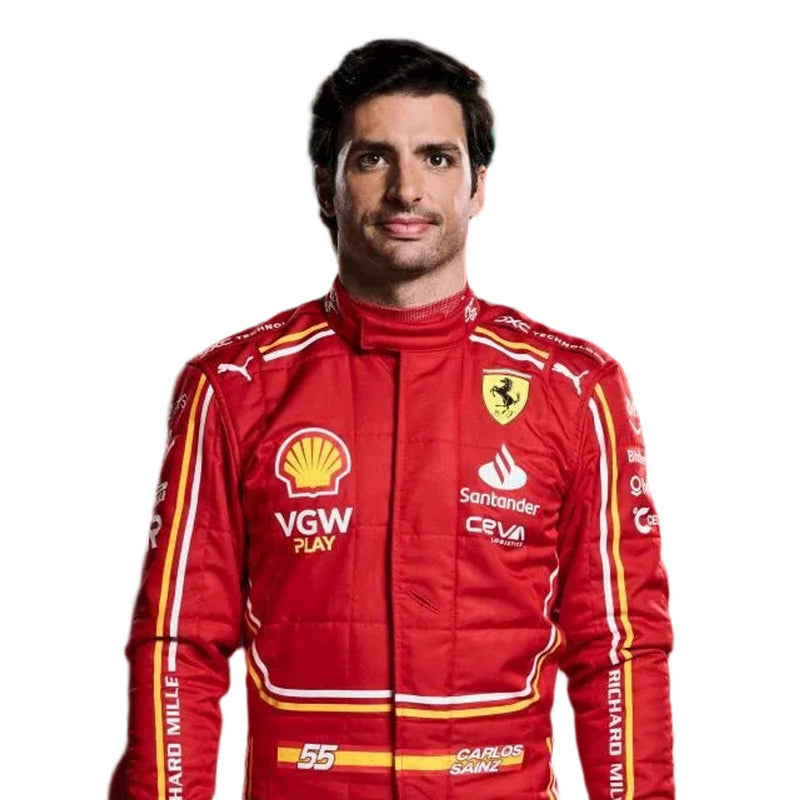 2024 Monaco GP Scuderia Ferrari Hp Carlos Sainz F1 Race Suit