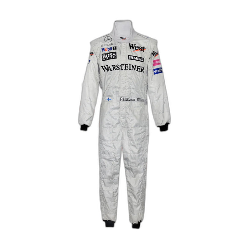 2004 Kimi Raikkonen Embroidered patches F1 Race Suit