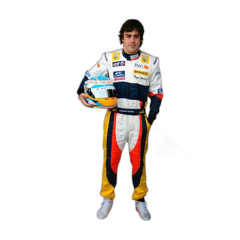2008 Fernando Alonso Embroidered patches F1 Race Suit