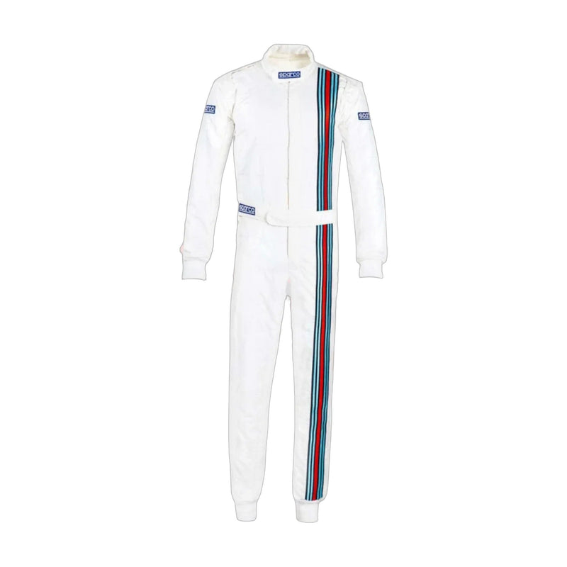 Sparco Martini Printed Go Kart Race Suit Replica