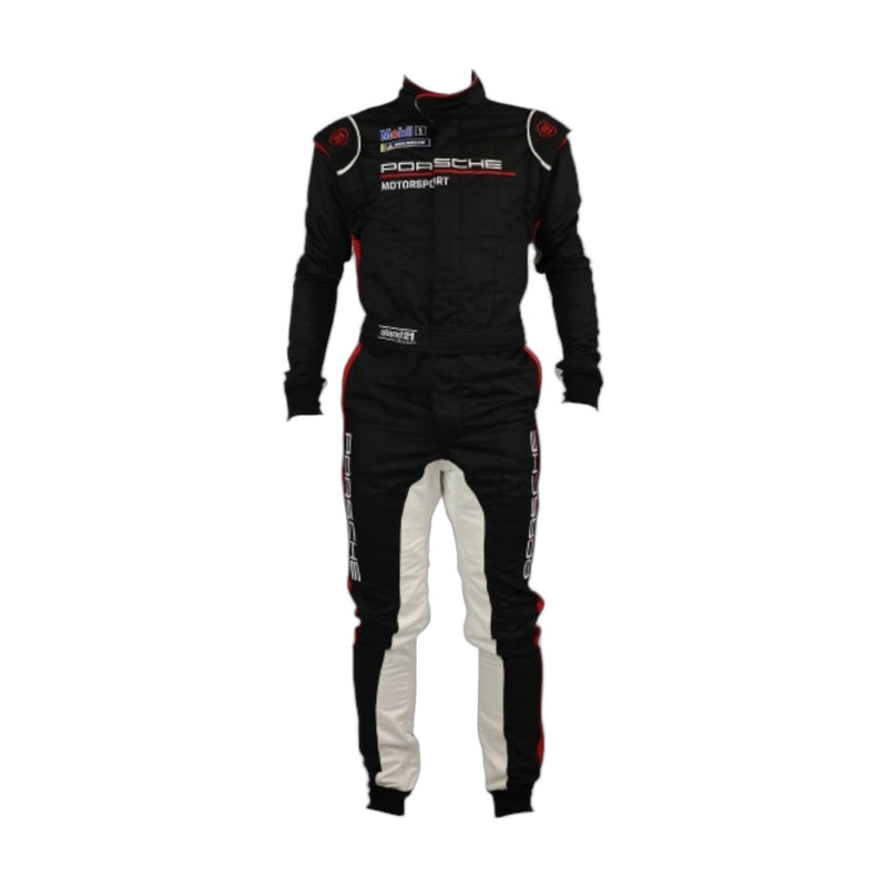 Stand 21 Porsche Evo Printed Motorsport Race Suit Black