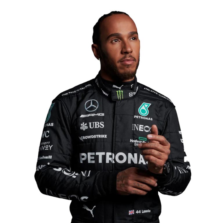 2023 Lewis Hamilton Mercedes F1 Race Suit