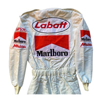 1980 Gilles Villeneuve SMEG Embroidered patches F1 Race Suit