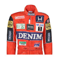 1986 Nigel Mansell Williams Honda F1 Printed Race Suit