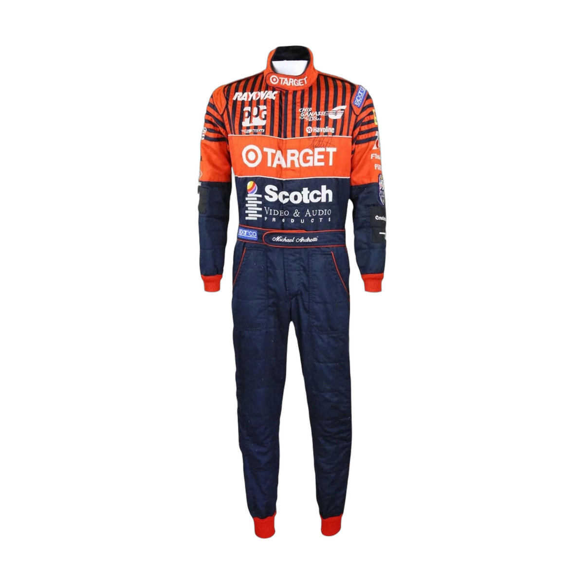 1994 Michael Andretti Chip Ganassi Racing IndyCar printed Race Suit