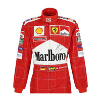 2002 Michael Schumacher Ferrari F1 Printed Race Suit