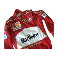 2004 Michael Schumacher Embroidered patches F1 Race Suit