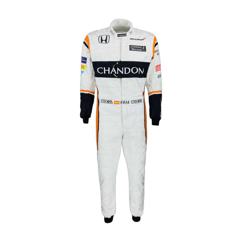 2017 Fernando Alonso Mclaren Spanish GP F1 Printed Race Suit