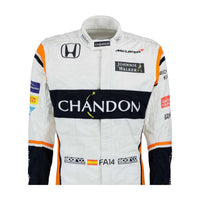 2017 Fernando Alonso Mclaren Spanish GP F1 Printed Race Suit