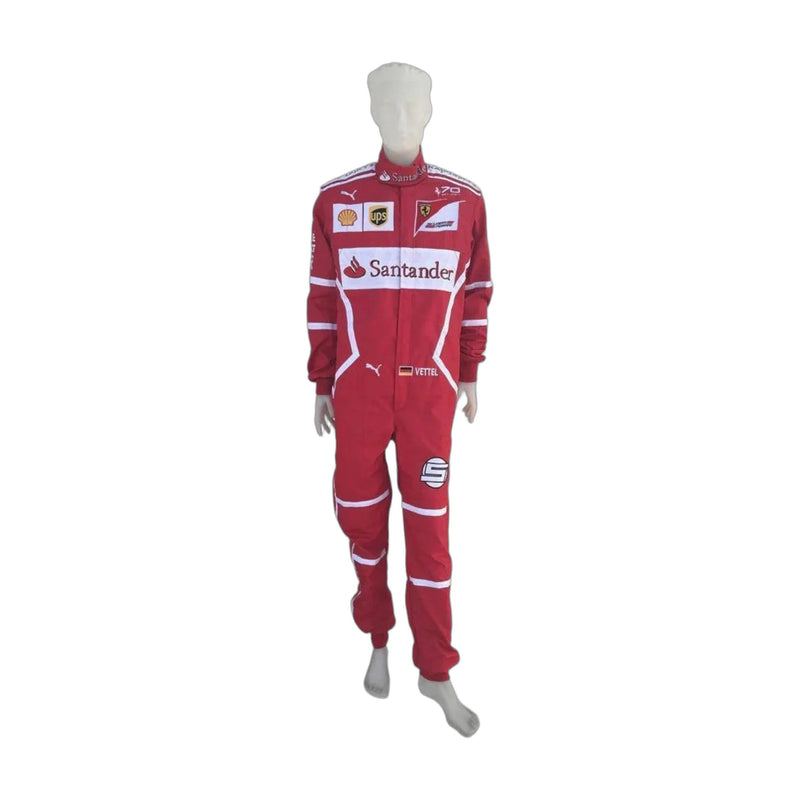 2017 Sebastian Vettel Embroidered patches F1 Race Suit