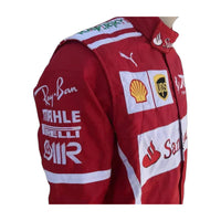2017 Sebastian Vettel Embroidered patches F1 Race Suit