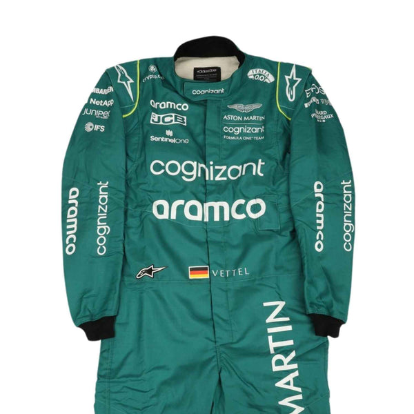 2022 Sebastian Vettel Aston Martin F1 Race (front)