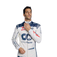 2023 Daniel Ricciardo AlphaTauri F1 Race Suit (collar)