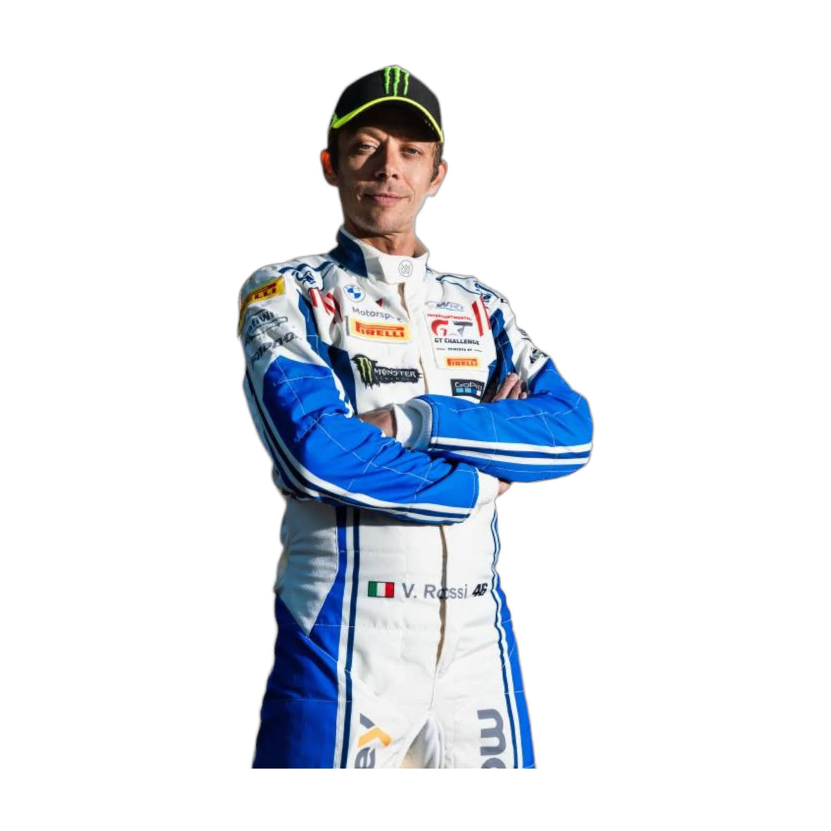 2023 Valentino Rossi BMW Motorsport Printed Race Suit
