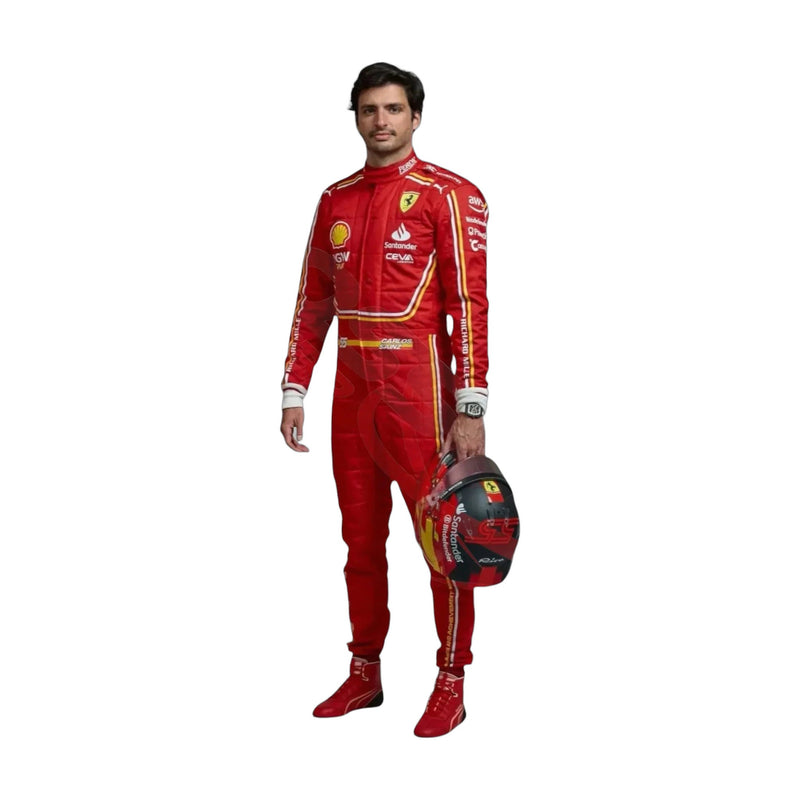 2024 Carlos Sainz Jr. Scuderia Ferrari F1 Race suit