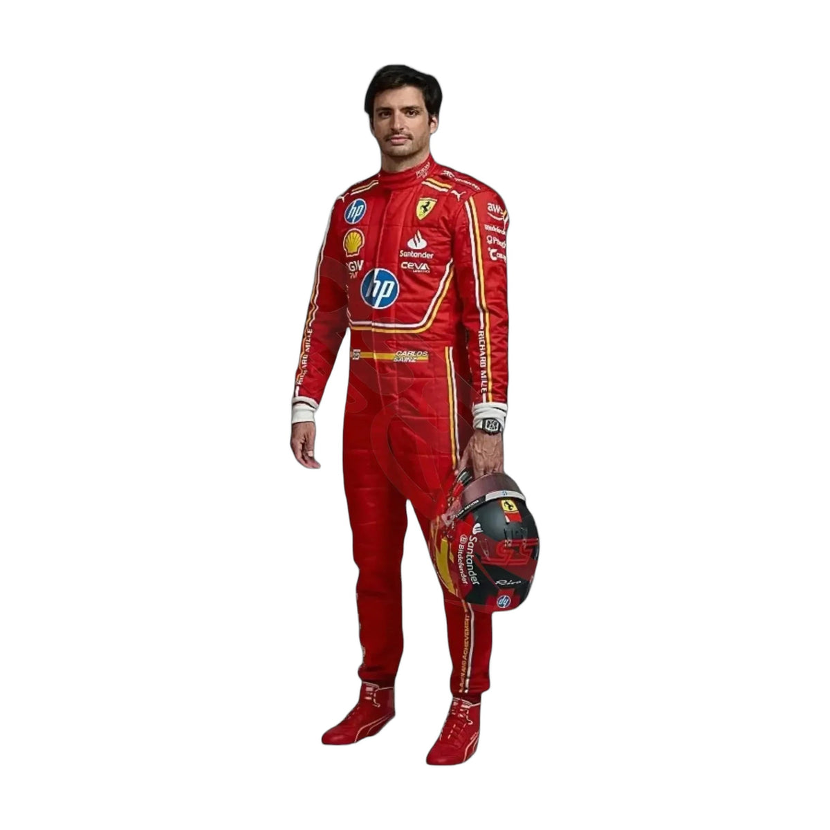 2024 Monaco GP Scuderia Ferrari Hp Carlos Sainz F1 Race Suit