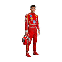 2024 Monaco GP Scuderia Ferrari Hp Charles Leclerc F1 Race Suit