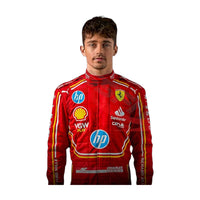 2024 Monaco GP Scuderia Ferrari Hp Charles Leclerc F1 Race Suit