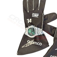 2024 Fernando Alonso Aston Martin F1 Race Gloves