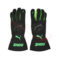 2024 Zhou Guanyu Kick Sauber F1 Race Gloves