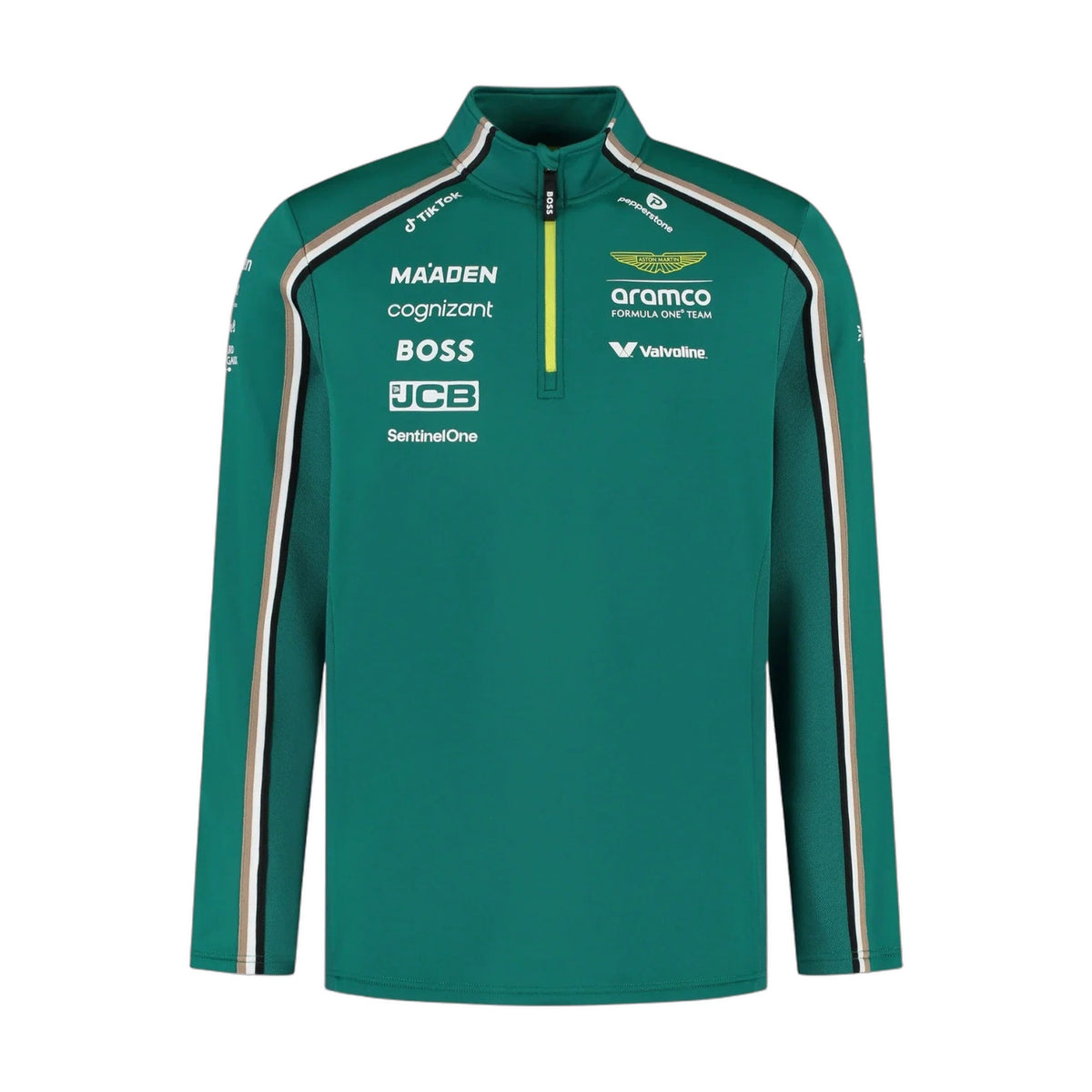 2025 Aston Martin F1 Team 1/4 Zip Sweater