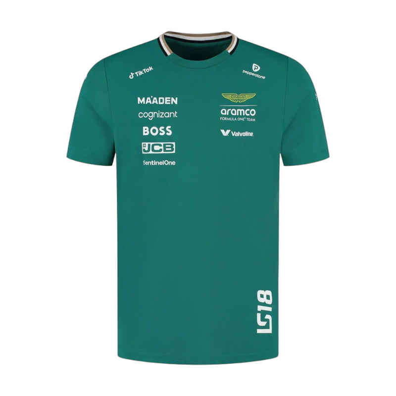 2025 Lance Stroll Aston Martin F1 T-shirt