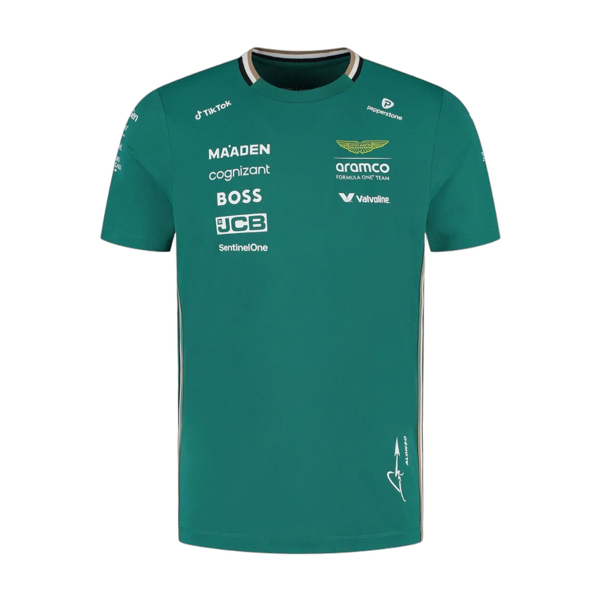 2025 Fernando Alonso Aston Martin F1 T-shirt