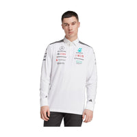 2025 Mercedes-AMG Petronas F1 Team Long Sleeve Polo