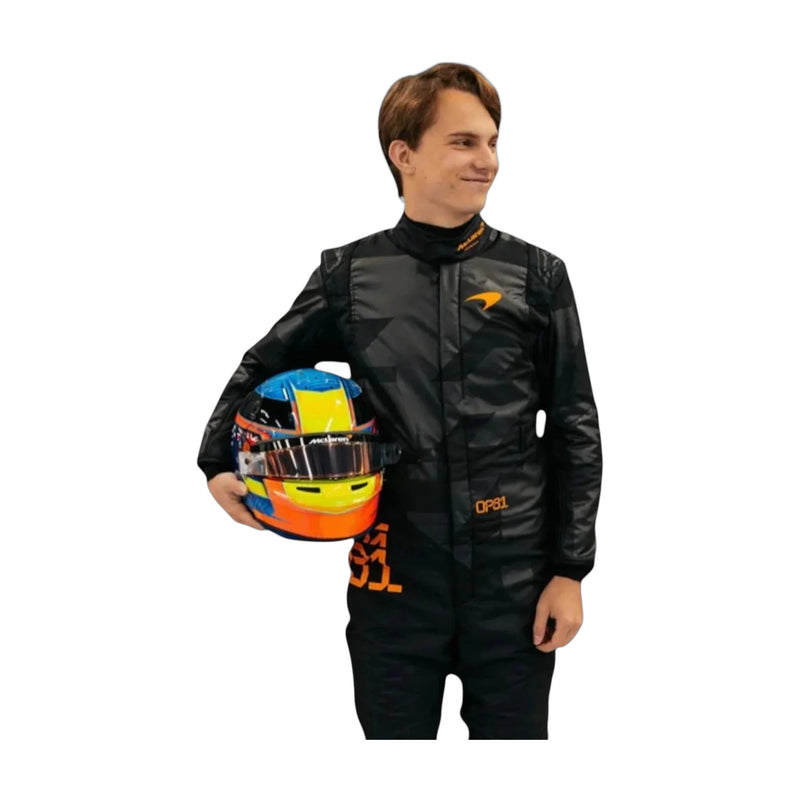 2025 Oscar Piastri McLaren F1 Race Suit Black