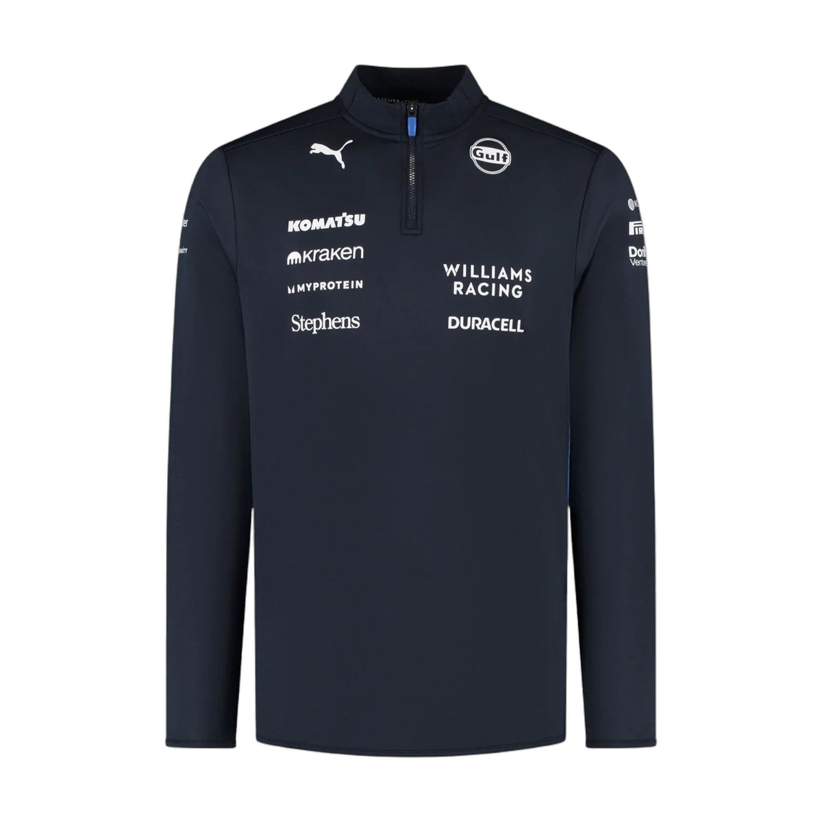 2025 Williams Racing F1 Team 1/4 Zip Sweater