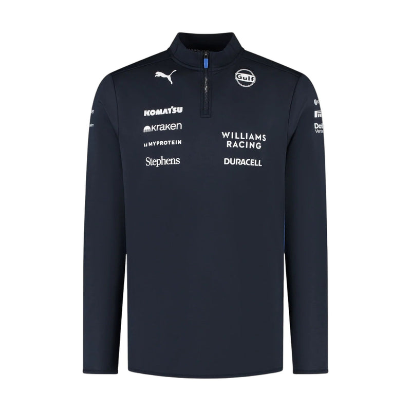 2025 Williams Racing F1 Team 1/4 Zip Sweater
