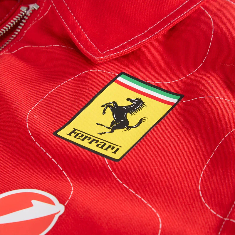 2025 Scuderia Ferrari Monza GP Team Jacket Replica