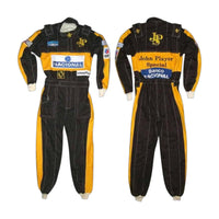 Ayrton Senna 1985 F1 JPS Embroidery Race Suit