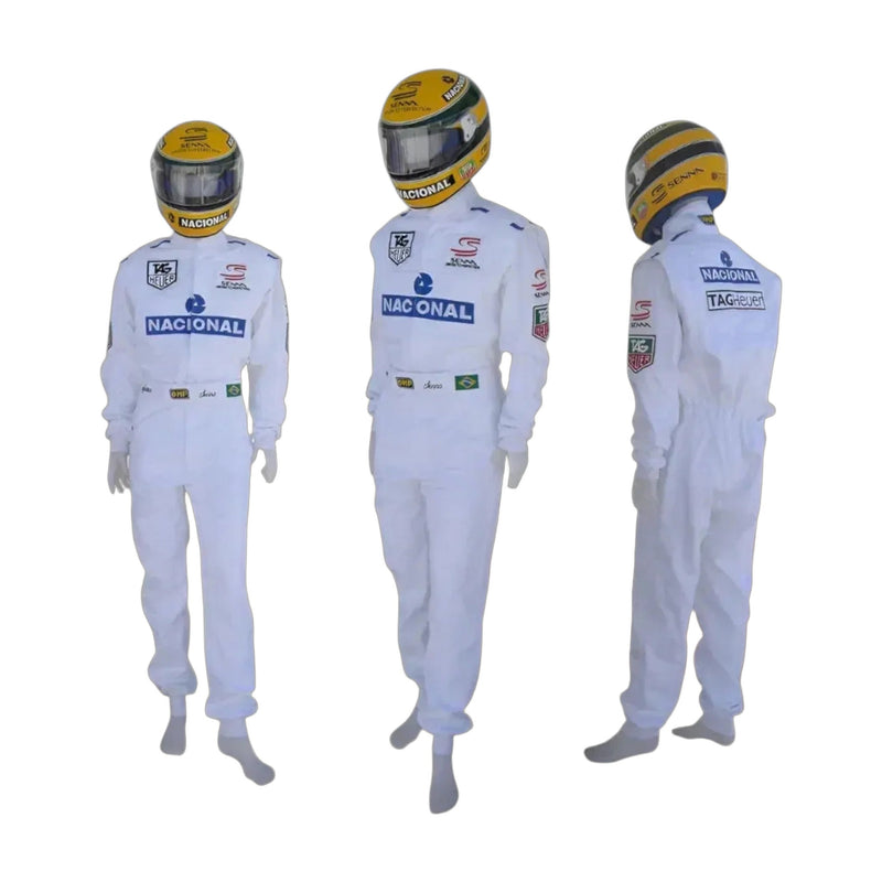 Ayrton Senna 1993 Embroidered patches F1 Race Suit