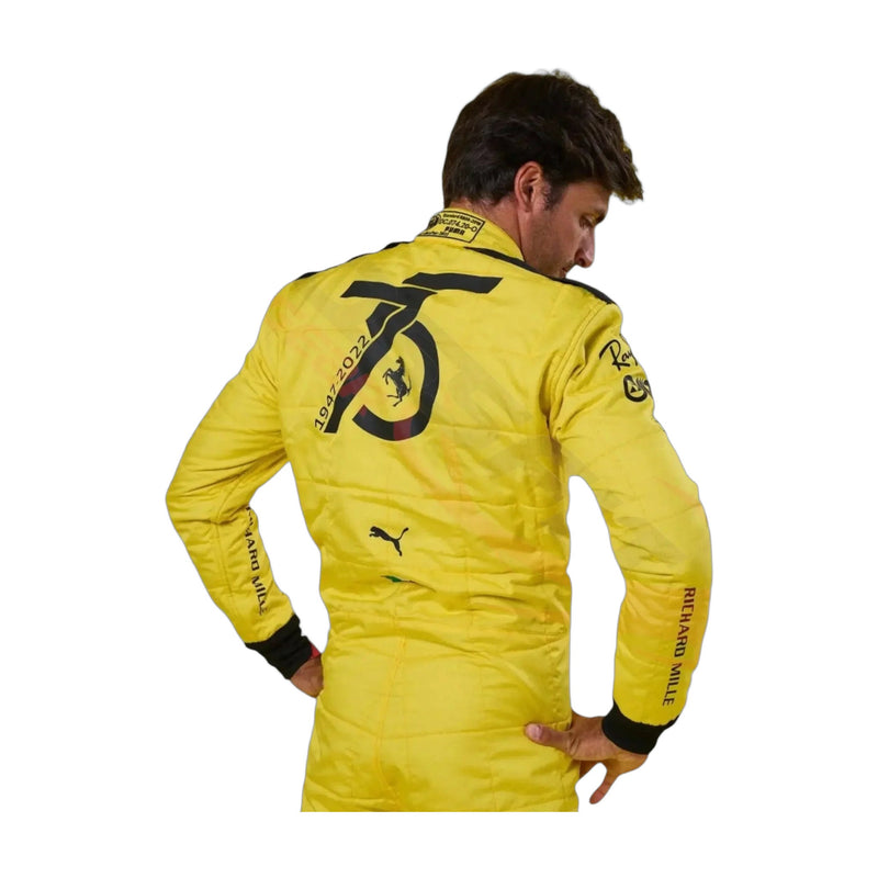 Carlos Sainz Ferrari's 75th anniversary F1 Suit Special Edition
