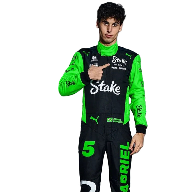 2025 Gabriel Bortoleto Kick Sauber F1 Race Suit