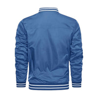 Men's Lightweight Bomber Jacket - Blue