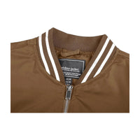 Men's Lightweight Bomber Jacket - Brown