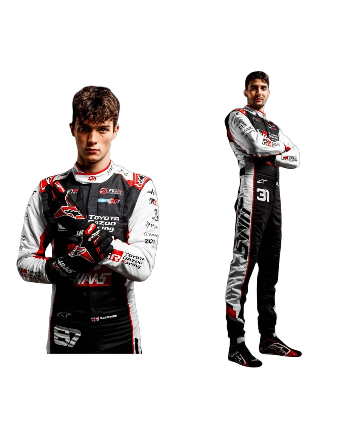 NEW 2026 Haas F1 Team Race Suit Replica