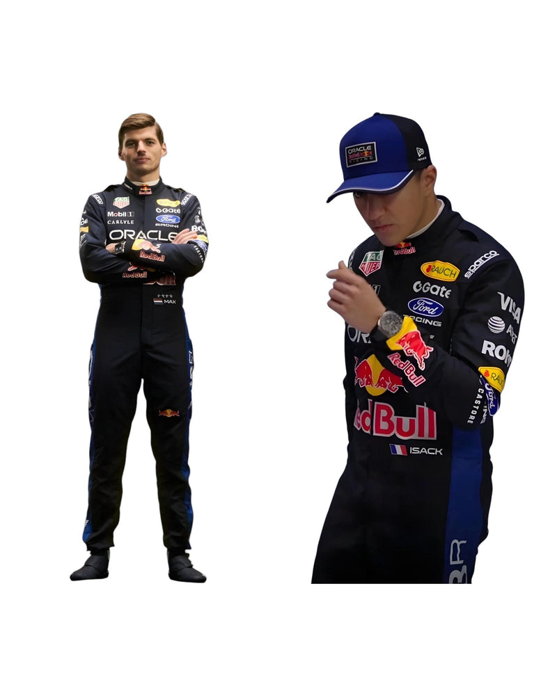 NEW 2026 Red Bull Racing F1 Team Race Suit Replica – Max Verstappen and Isack Hadjar editions