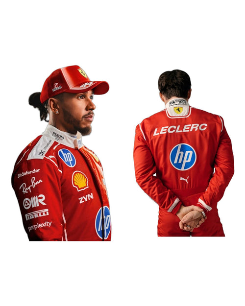 NEW 2026 Scuderia Ferrari HP F1 Team Race Suit Replica – Lewis Hamilton and Charles Leclerc editions