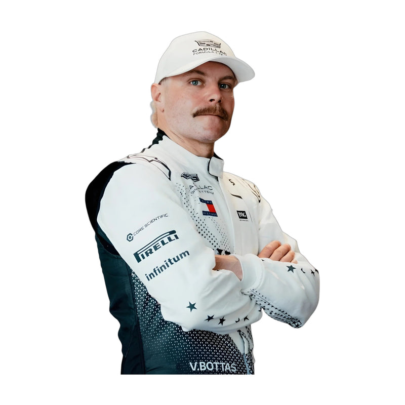 NEW 2026 Valtteri Bottas Cadillac Miami GP F1 Race Suit Replica