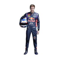 Sebastian Vettel 2014 Red Bull Racing F1 Printed Race Suit