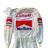 1980 Gilles Villeneuve SMEG Embroidered patches F1 Race Suit