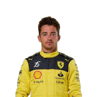 Charles Leclerc Ferrari's 75th anniversary F1 Suit Special Edition